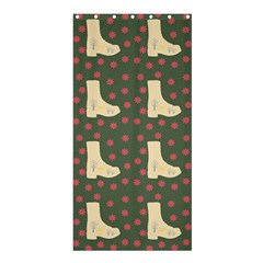 Green Boot Shower Curtain 36  X 72  (stall)  by snowwhitegirl