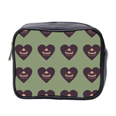 Cupcake Green Mini Toiletries Bag 2-side by snowwhitegirl