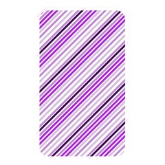 Purple Diagonal Lines Memory Card Reader by snowwhitegirl