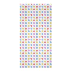 Blue Pink Yellow Eggs On White Shower Curtain 36  X 72  (stall) 