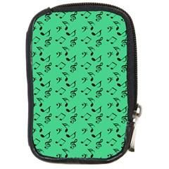 Green Music Compact Camera Cases by snowwhitegirl