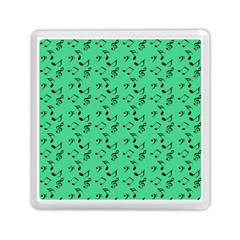 Green Music Memory Card Reader (square) 