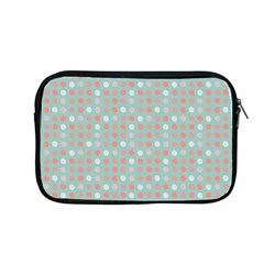 Peach Pink Eggs On Green Apple Macbook Pro 13  Zipper Case by snowwhitegirl