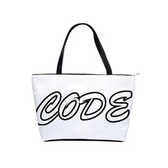 Code White Shoulder Handbags by Code