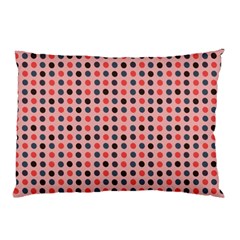 Grey Red Eggs On Pink Pillow Case