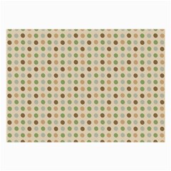 Green Brown Eggs Large Glasses Cloth by snowwhitegirl