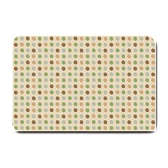 Green Brown Eggs Small Doormat 