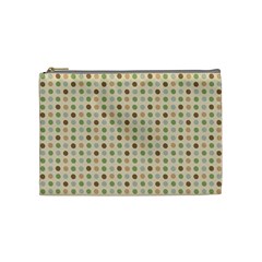 Green Brown Eggs Cosmetic Bag (medium)  by snowwhitegirl