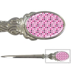 Grey Magenta Eggs On Pink Letter Openers