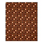 Grey Eggs On Russet Brown Shower Curtain 60  x 72  (Medium)  60 x72  Curtain