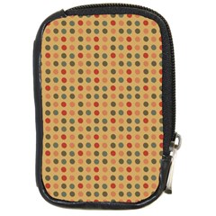 Grey Brown Eggs On Beige Compact Camera Cases