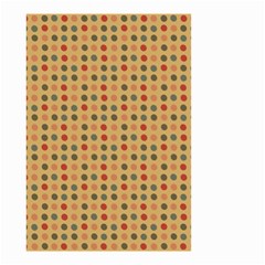 Grey Brown Eggs On Beige Small Garden Flag (Two Sides)