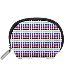 Multi White Dots Accessory Pouches (small) 