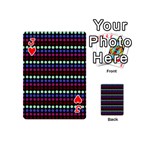 Multi Black Dots Playing Cards 54 (Mini)  Front - HeartJ