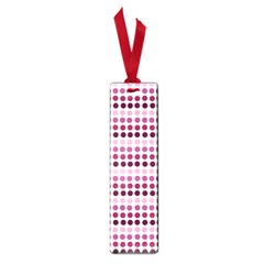 Pink Red Dots Small Book Marks