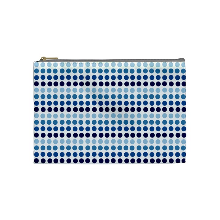 Blue Dots Cosmetic Bag (Medium) 