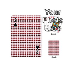 Reddish Dots Playing Cards 54 (mini) 