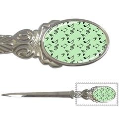 Mint Green Music Letter Openers