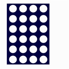 Big Dot Blue Large Garden Flag (two Sides) by snowwhitegirl