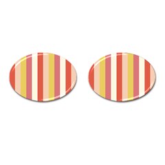 Candy Corn Cufflinks (oval)