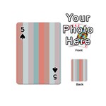 Seafoam Splash Playing Cards 54 (Mini)  Front - Spade5