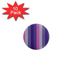 Concert Purples 1  Mini Magnet (10 Pack) 