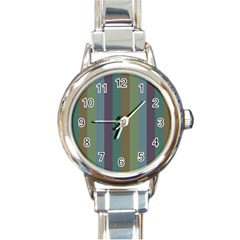 Rainy Woods Round Italian Charm Watch