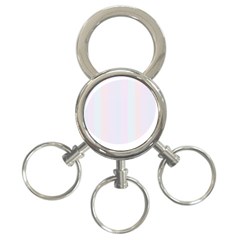 Albino Pinks 3-ring Key Chains