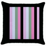 Electric Sunday Throw Pillow Case (Black) Front