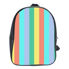 Summer Stripes School Bag (large)