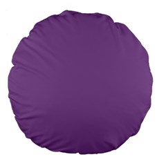 Another Purple Large 18  Premium Flano Round Cushions