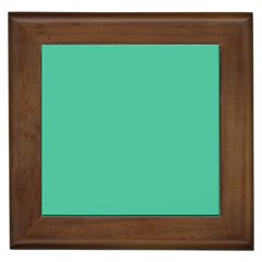 Seafoamy Green Framed Tiles by snowwhitegirl