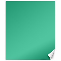 Seafoamy Green Canvas 8  X 10  by snowwhitegirl