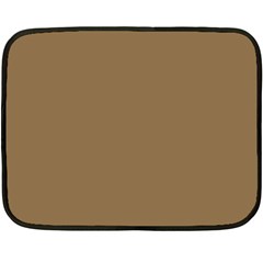 Brownish Fleece Blanket (mini) by snowwhitegirl