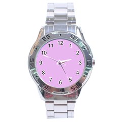 Baby Purple Stainless Steel Analogue Watch