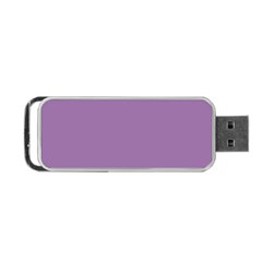 Uva Purple Portable Usb Flash (one Side)