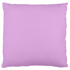 Pink Flowers Large Flano Cushion Case (two Sides)