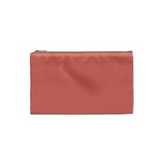 Late Peach Cosmetic Bag (small)  by snowwhitegirl