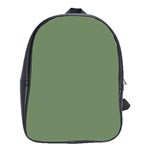 Army Green School Bag (Large) Front