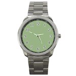 Tree Green Sport Metal Watch Front