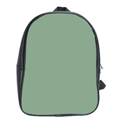 Mossy Green School Bag (xl) by snowwhitegirl