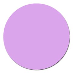 Purple Whim Magnet 5  (round) by snowwhitegirl