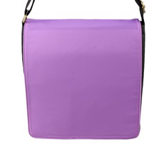 Purple Whim Flap Messenger Bag (l)  by snowwhitegirl