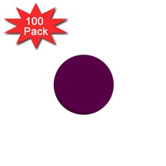 Magenta Ish Purple 1  Mini Buttons (100 Pack)  by snowwhitegirl