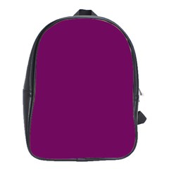 Magenta Ish Purple School Bag (large)