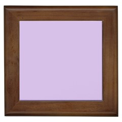 Baby Lilac Framed Tiles by snowwhitegirl