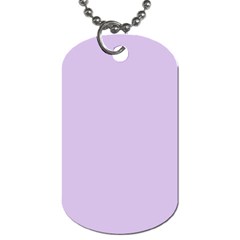 Baby Lilac Dog Tag (one Side)