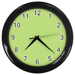 Grassy Green Wall Clocks (black)