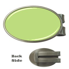 Grassy Green Money Clips (oval) 