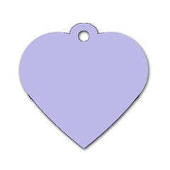 Violet Sweater Dog Tag Heart (two Sides)